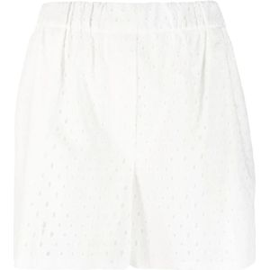 Kenzo, Zomerse Bermuda/Short Shorts Wit, Dames, Maat:S