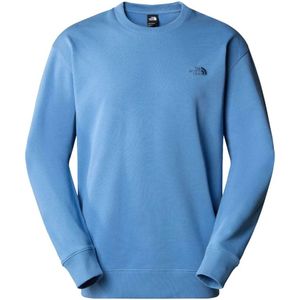 The North Face, Sweatshirts & Hoodies, Heren, Blauw, S, Hoodloze Sweatshirt