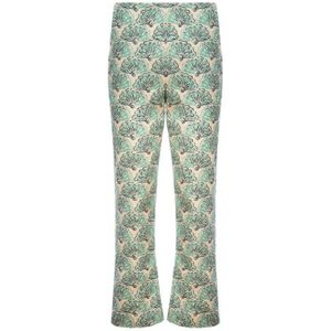 La DoubleJ, Broeken, Dames, Groen, M, Katoen, Slim-Leg Capri Broek