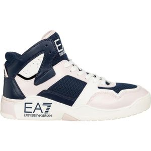 Emporio Armani Ea7, Multicolor Hoge Sneakers Veelkleurig, Dames, Maat:37 EU