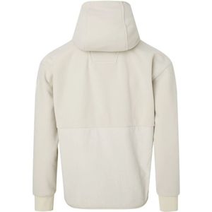 Calvin Klein, Sweatshirts & Hoodies, Heren, Beige, M, Polyester, Heren Fleece Jas met Capuchon