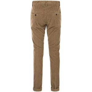 Dondup, Broeken, Heren, Bruin, W32, Katoen, Gaubert - Slim milleraies broek