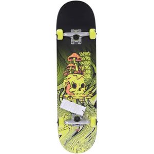 Globe, Nature Walk Skateboard Geel, Heren, Maat:ONE Size