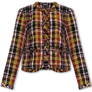 Kate Spade, Tweed blazer Veelkleurig, Dames, Maat:5XL