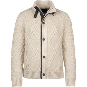 PME Legend, Cardigan Wit, Heren, Maat:S