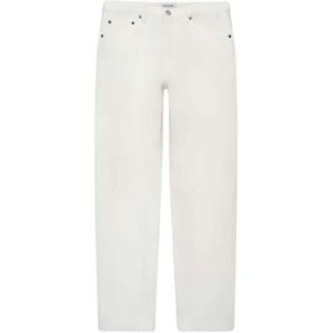 Frame, Jeans, Heren, Wit, W30, Denim, Off White Straight Jeans