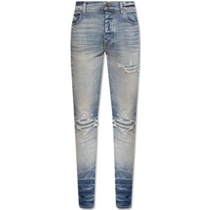 Amiri, Jeans, Heren, Blauw, W31, Versleten jeans