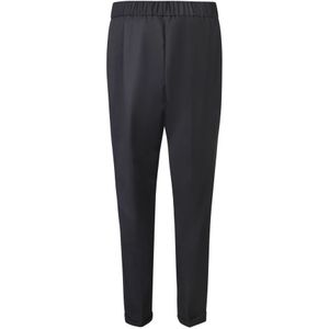 Fabiana Filippi, Broeken, Dames, Zwart, L, Zwarte Spello Broek