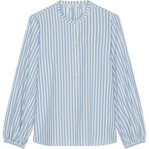 Marc O'Polo, Gestreepte losse blouse Blauw, Dames, Maat:XS