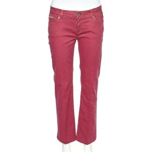 Dolce & Gabbana Pre-owned, Pre-owned Denim jeans Roze, Dames, Maat:M