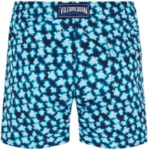 Vilebrequin, Badkleding, Heren, Blauw, M, Blurred Turtles Zwembroek