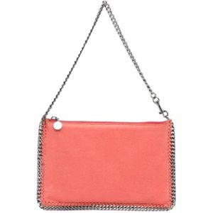 Stella McCartney Pre-owned, Pre-owned, Dames, Oranje, ONE Size, Polyester, Pre-owned Canvas shoulder-bags