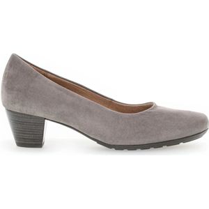 Gabor, Schoenen, Dames, Beige, 40 1/2 EU, Taupe Leren Pumps