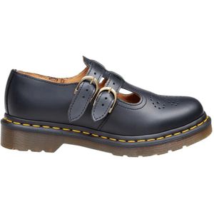 Dr. Martens, Schoenen, Dames, Zwart, 36 EU, Leer, Zwarte Leren Mary Jane Schoenen