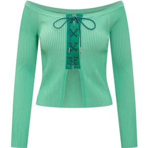 Andersson Bell, Mona Corset Top Groen, Dames, Maat:M