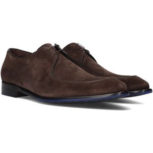 Floris van Bommel, Schoenen, Heren, Bruin, 42 EU, Suède, Elegante Suède Nette Schoenen