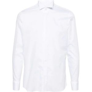 Tagliatore, Overhemden, Heren, Wit, 3Xl, Katoen, Stijlvolle Shirt in Diverse Kleuren
