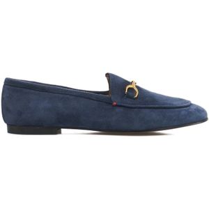 Gio+, Blauwe Ballerina Schoenen voor Dames Blauw, Dames, Maat:37 EU