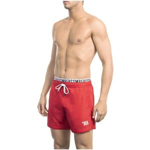 Bikkembergs, Strandkleding badkleding Rood, Heren, Maat:XL