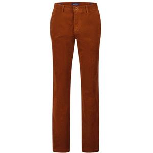 Gardeur, Bruine Slim Fit Jeans Bruin, Heren, Maat:W35 L32