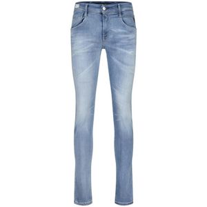 Replay, Hyperflex Stretch Slim-Fit 5-Pocket Jeans Blauw, Heren, Maat:W32 L32