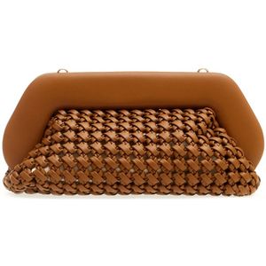 THEMOIRè, Tassen, Dames, Bruin, ONE Size, Leer, Clutches