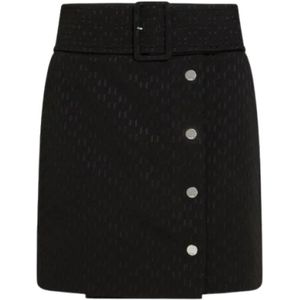 Karl Lagerfeld, Rokken, Dames, Zwart, S, Korte rok voor vrouwen
