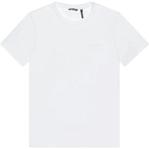 Antony Morato, Tops, Heren, Wit, M, Katoen, Casual Heren T-shirt Lente/Zomer Collectie