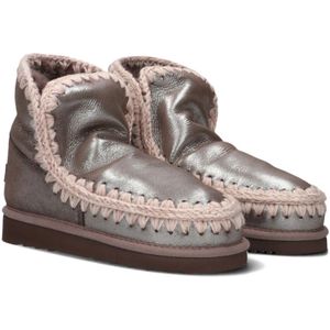 Mou, Schoenen, Dames, Veelkleurig, 40 EU, Suède, Glitter Eskimo Enkellaarsjes