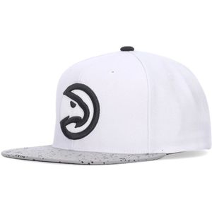 Mitchell & Ness, Accessoires, Heren, Wit, ONE Size, NBA Cement Top Snapback Pet