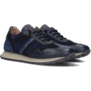 Hispanitas, Schoenen, Dames, Blauw, 41 EU, Suède, Blauwe Suède Sneakers voor Dames