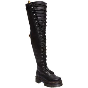 Dr. Martens, Schoenen, Heren, Zwart, 39 EU, Xtrm Lace Zwarte Leren Laarzen