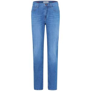 Brax, Jeans, Heren, Blauw, W36 L32, Denim, Moderne pasvorm vijf-pocket denim jeans