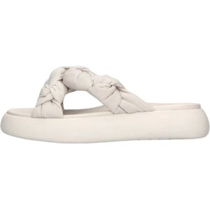 Toms, Schoenen, Dames, Beige, 39 EU, Crossover Knot Alpargata Slippers