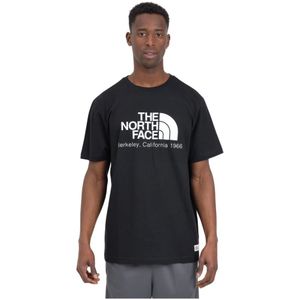 The North Face, Tops, Heren, Zwart, XL, Katoen, T-Shirts
