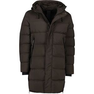 Reset, Jassen, Heren, Bruin, 2Xl, Polyester, King Cross Bruine Winterjas