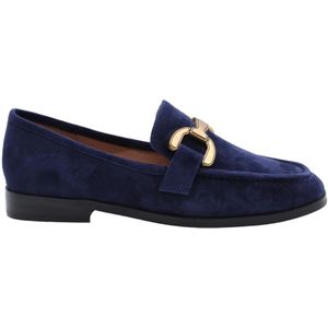 Bibi Lou, Schoenen, Dames, Blauw, 36 EU, Hopper Mocassin Schoenen