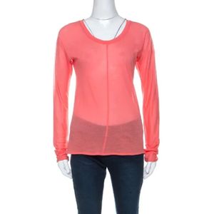 Marni Pre-owned, Pre-owned Cotton tops Oranje, unisex, Maat:S