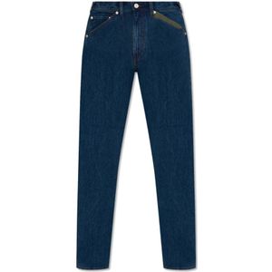 PS By Paul Smith, Jeans, Heren, Blauw, W30, Geborduurde jeans