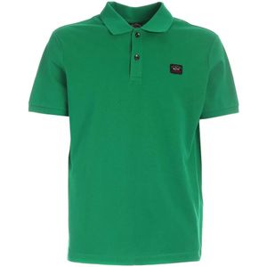 Paul & Shark, Tops, Heren, Groen, 3Xl, Katoen, Polo Shirt