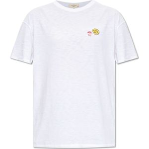 Rag & Bone, Tops, Dames, Wit, XS, Katoen, T-shirt van biologisch katoen