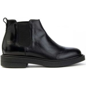 Carmens, Schoenen, Dames, Zwart, 36 EU, Leer, Klassieke Brook Low Chelsea Boot