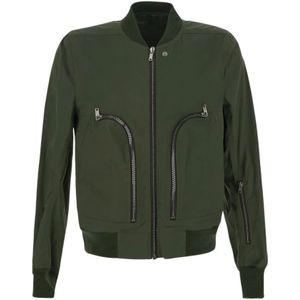 Rick Owens, Jassen, Heren, Groen, 2Xl, Katoen, Bomberjack