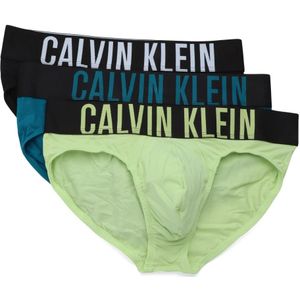 Calvin Klein, Ondergoed, Heren, Veelkleurig, M, Katoen, 3-pack Intense Power stretch katoenen slips