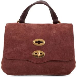 Zanellato, Tassen, Dames, Rood, ONE Size, Rode Barbera Postina Jones Tas