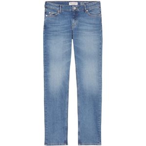 Marc O'Polo, Jeans, Dames, Blauw, W27 L34, Katoen, Straight Jeans