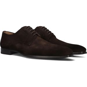 Magnanni, Schoenen, Heren, Bruin, 40 EU, Suède, Bruine Suède Derby Veterschoenen