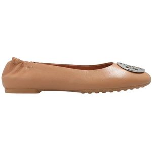 Tory Burch, Ballerina`s Beige, Dames, Maat:37 1/2 EU