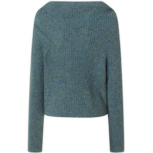 Pinko, Truien, Dames, Groen, S, Wol, Stijlvolle Sweaters Collectie