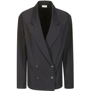 Dries Van Noten, Blazers Zwart, Heren, Maat:S